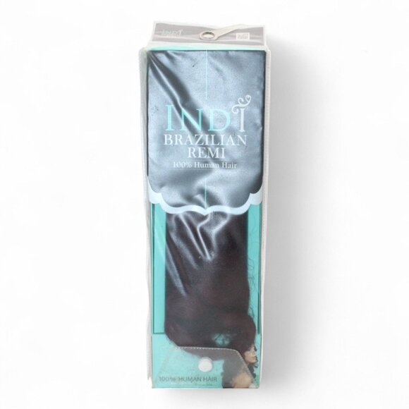 Indi Brazilian Remi 100% Human Hair Super Curl Extension Deep Red Hue 18 Inches - Picture 6 of 6